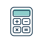 Mixbook calculator icon